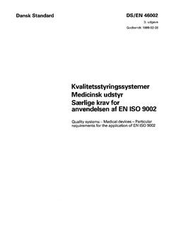 DANSK DS/EN 46002