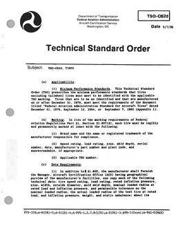 FAA TSO C62D