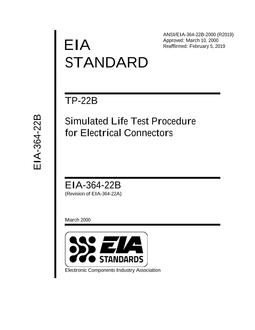 ECIA EIA-364-22B