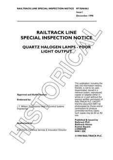 NR RT/SIN/063 ISSUE 1