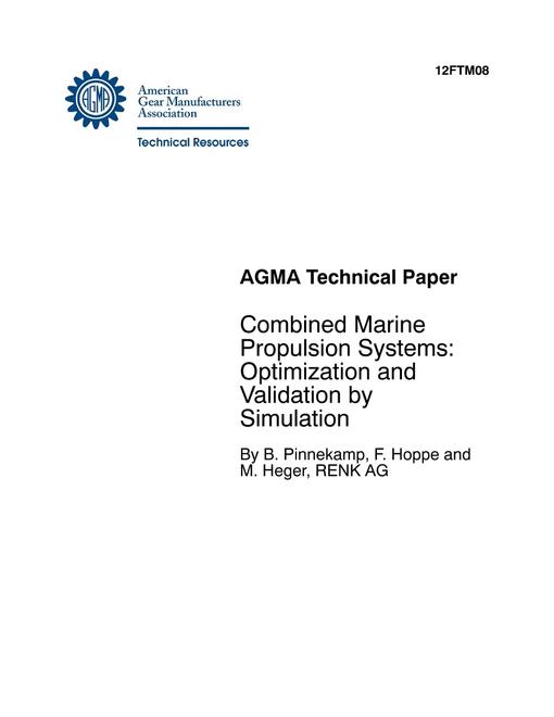 AGMA 12FTM08