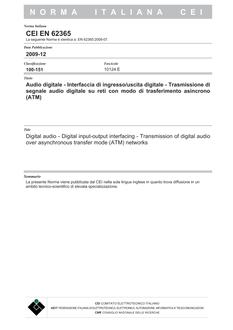 CEI EN 62365