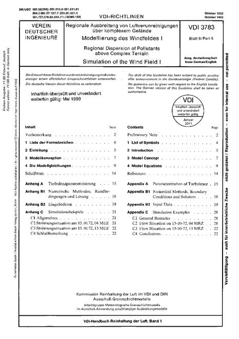 VDI VDI 3783 BLATT 6