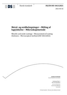 DANSK DS/EN ISO 1463