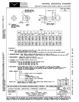 AIA NASM20613