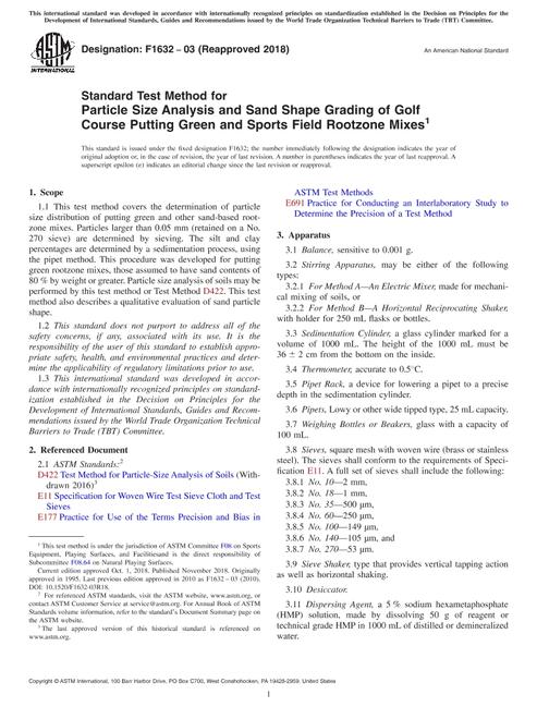 ASTM F1632-03(2018)