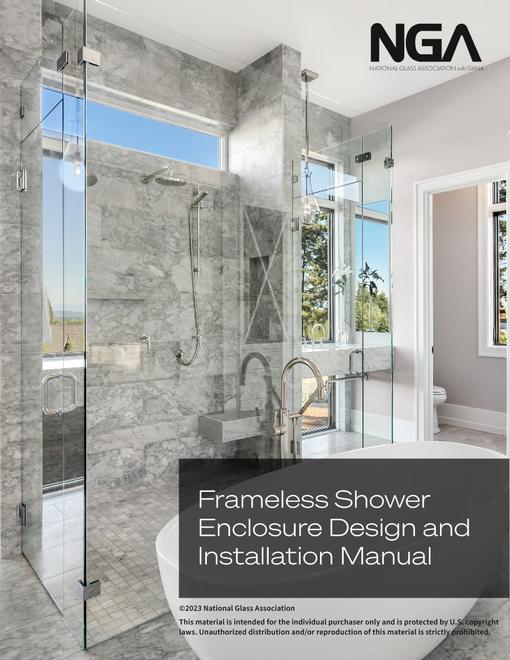 Frameless Shower Enclosure Design and Installation Manual