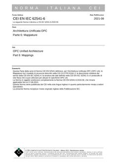 CEI EN IEC 62541-6