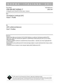 CEI EN IEC 62541-7