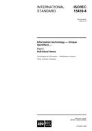 ISO/IEC 15459-4:2008
