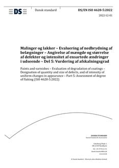 DANSK DS/EN ISO 4628-5