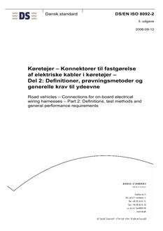 DANSK DS/EN ISO 8092-2