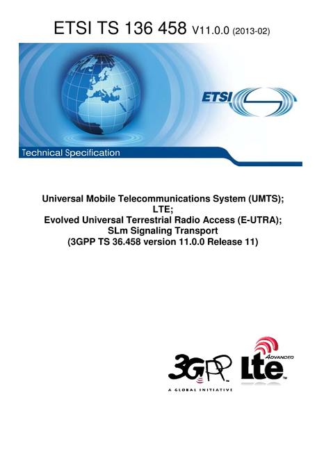 ETSI TS 136 458