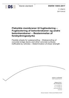 DANSK DS/EN 13653