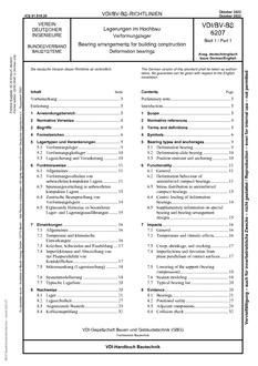 VDI VDI/BV-BS 6207 BLATT 1