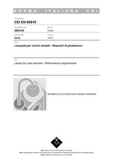 CEI EN 60810