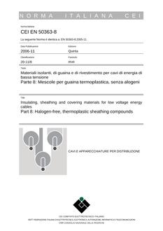 CEI EN 50363-8