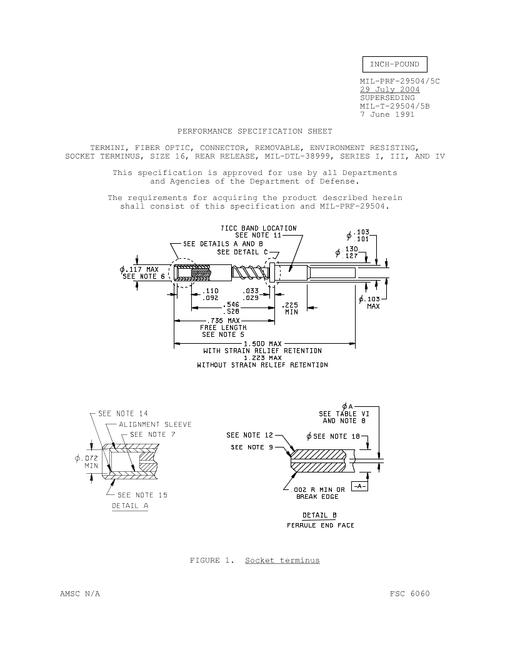 MIL MIL-PRF-29504/5C
