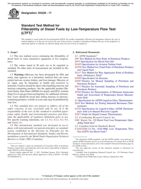 ASTM D4539-17