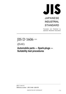 JIS D 1606:2020