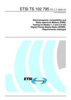 ETSI TS 102 795