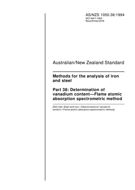 AS/NZS 1050.38:1994