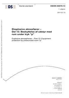 DANSK DS/EN 60079-13