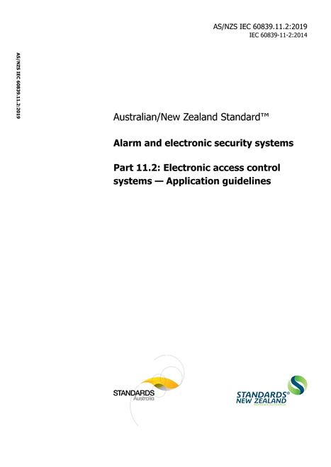 AS/NZS IEC 60839.11.2:2019