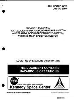 NASA KSC-SPEC-P-0019