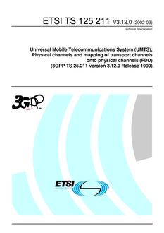ETSI TS 125 211
