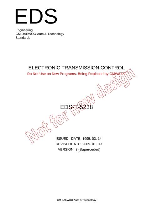 GMKOREA EDS-T-5238