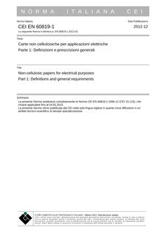 CEI EN 60819-1