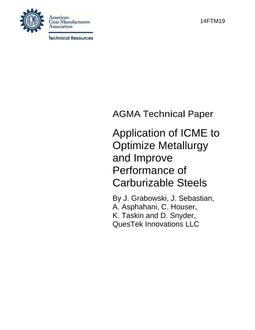 AGMA 14FTM19