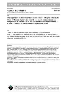 CEI EN IEC 60331-1