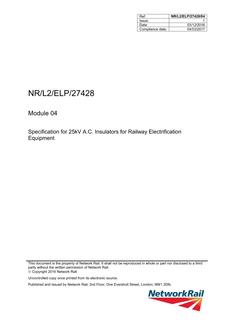 NR NR/L2/ELP/27428/04 ISSUE 1