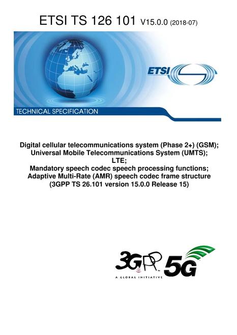 ETSI TS 126 101