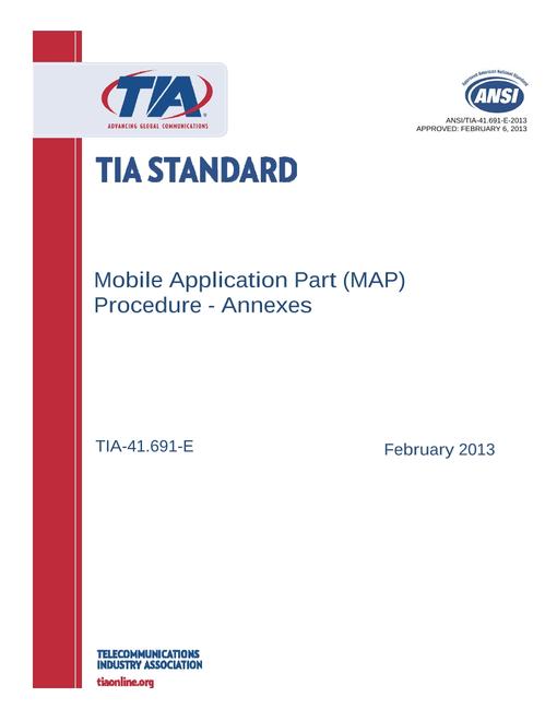 TIA ANSI/TIA-41.691-E