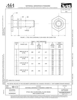 AIA NASM63540/3