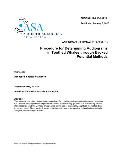 ASA S3/SC1.6-2018 (R2023)