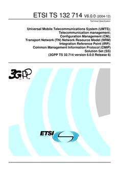 ETSI TS 132 714