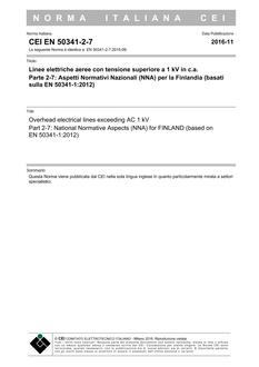 CEI EN 50341-2-7