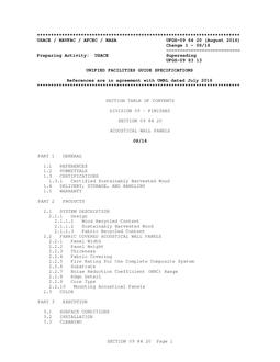 ARMY UFGS-09 84 20