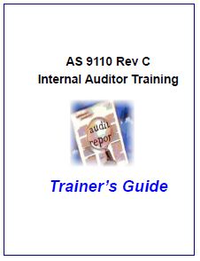 AS9110 Rev C Internal Auditor Tools: Checklist, Procedure and Forms
