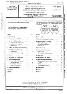 VDI VDI 3862 BLATT 1