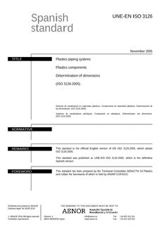AENOR UNE-EN ISO 3126