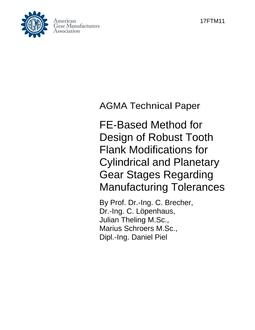 AGMA 17FTM11
