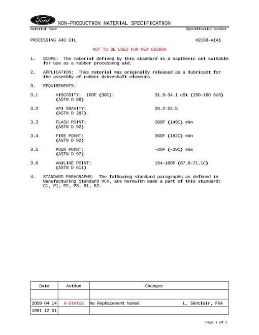 FORD M2C68-A (A)