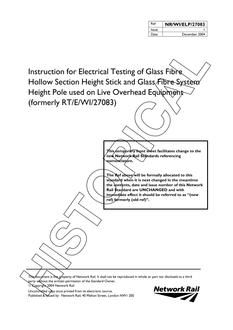 NR RT/E/WI/27083 ISSUE 1