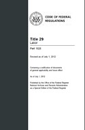 CFR 29CFR 1926