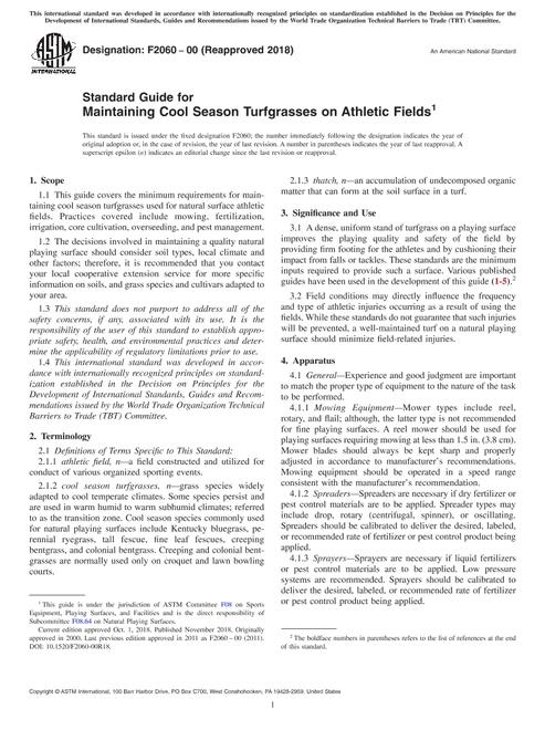 ASTM F2060-00(2018)